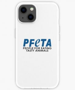 PFETA - people for eating tasty animals - Bob's burgers PETA Parody iPhone Soft Case RB0902 product Offical bob burger Merch