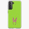 Pink Bunny Hat | Bob's Burgers Inspired | @ HeckinFarOut Samsung Galaxy Soft Case RB0902 product Offical bob burger Merch