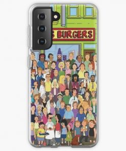 Bob's Burgers Character Collage Samsung Galaxy Soft Case RB0902 product Offical bob burger Merch