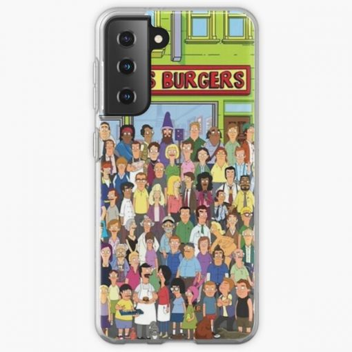 Bob's Burgers Character Collage Samsung Galaxy Soft Case RB0902 product Offical bob burger Merch
