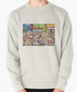 Bob's Burgers Character Collage Pullover Sweatshirt RB0902 product Offical bob burger Merch
