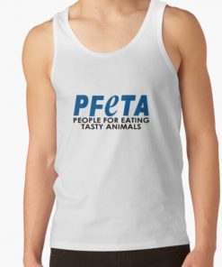 PFETA - people for eating tasty animals - Bob's burgers PETA Parody Tank Top RB0902 product Offical bob burger Merch