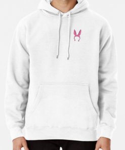 Pink Bunny Hat | Bob's Burgers Inspired | @ HeckinFarOut Pullover Hoodie RB0902 product Offical bob burger Merch