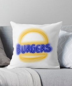 Bob's Burgers LED Sign Throw Pillow RB0902 product Offical bob burger Merch