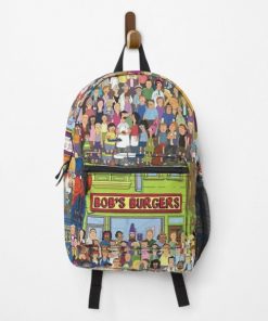 Bob's Burgers Character Collage Backpack RB0902 product Offical bob burger Merch