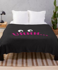 Uhhh... Uhhhh, Famous Funny Saying by Tina from Bob's Burgers. Funniest Humor  Throw Blanket RB0902 product Offical bob burger Merch