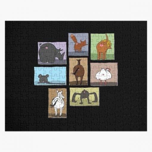 Butts Butts Butts - Bob's Burgers  Jigsaw Puzzle RB0902 product Offical bob burger Merch
