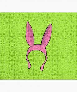 Pink Bunny Hat | Bob's Burgers Inspired | @ HeckinFarOut Jigsaw Puzzle RB0902 product Offical bob burger Merch