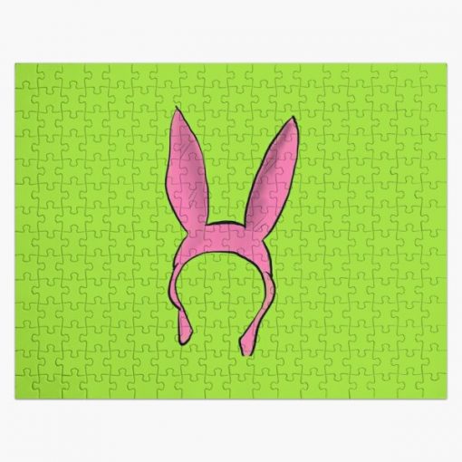 Pink Bunny Hat | Bob's Burgers Inspired | @ HeckinFarOut Jigsaw Puzzle RB0902 product Offical bob burger Merch