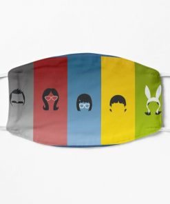 best fashion premium with Bob's Burgers Flat Mask RB0902 product Offical bob burger Merch